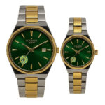 ست ساعت مچی عقربه‌ای کوارتز زنانه و مردانه الگنگس مدل EL8563_SS