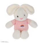 عروسک طرح خرگوش مدل رنگین کمان و ابر ارتفاع 40 سانتی متز