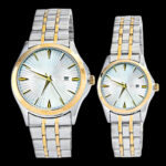 ست ساعت مچی عقربه ای  زنانه و مردانه مدل کلاسیک 05