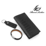 ست هدیه چرم عطارد مدل چرم طبیعی کد A104