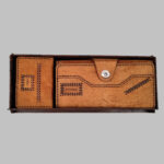 ست هدیه دقت مدل چرم طبیعی دکمه دار کد CH-setc2