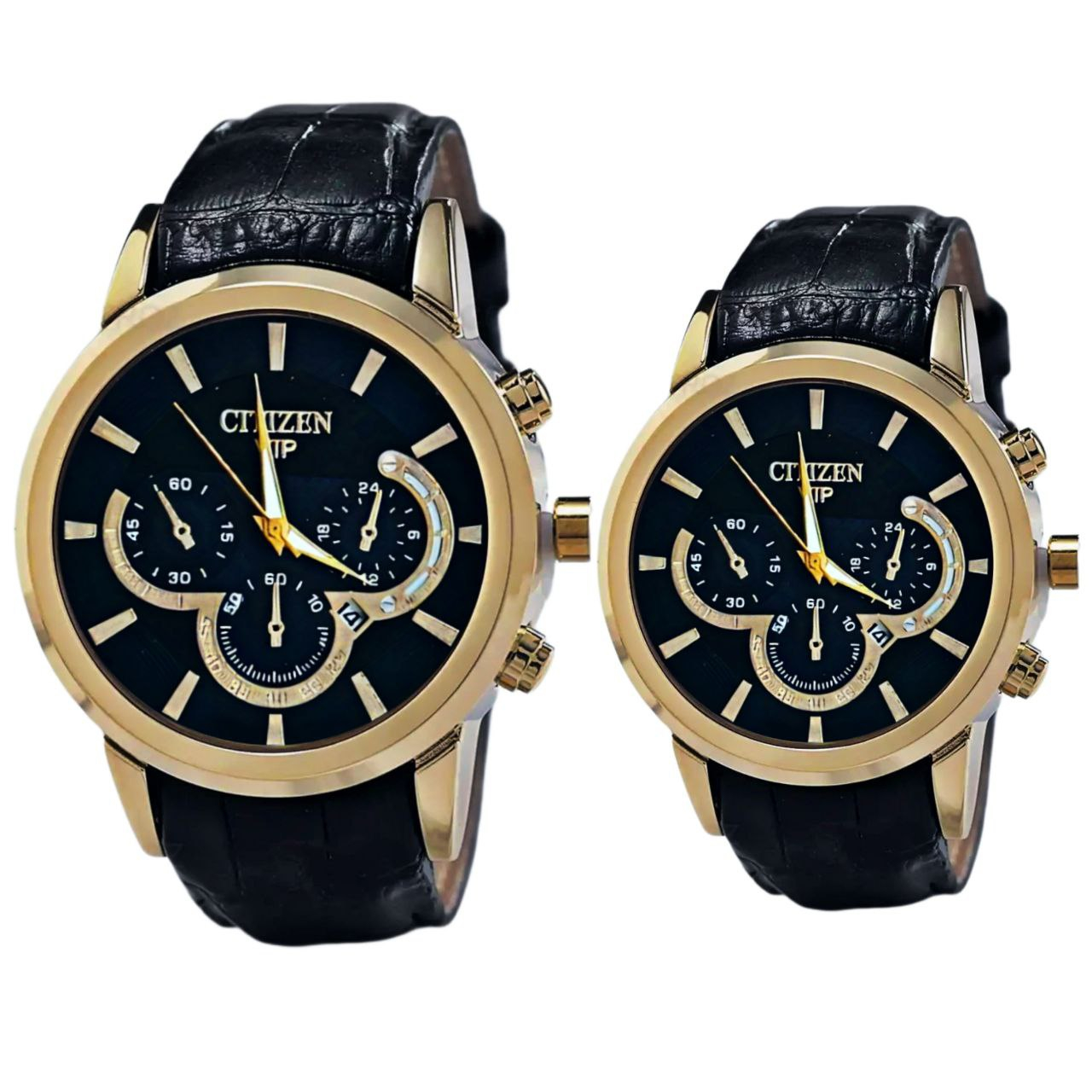 ست ساعت مچی عقربهای کوارتز زنانه و مردانه مدل تک موتور بند فیکس قفل پروانه ای کد 008 ست ساعت مچی عقربهای کوارتز زنانه و مردانه مدل تک موتور بند فیکس قفل پروانه ای کد 008