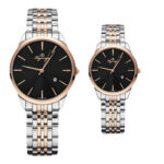 ست ساعت مچی عقربه‌ای کوارتز زنانه و مردانه الگنگس مدل el77434